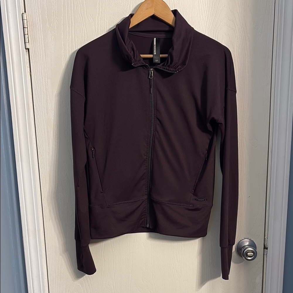 Mondetta Women's Dark Purple Bomber Jacket
